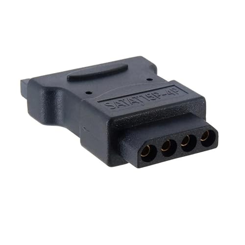 15Pin Stecker Auf Große 4Pin Buchse Adapter Effizienter Stromwandler Datenübertragungsadapter SATA15Pin Auf 4Pin Adapter von Abcsweet