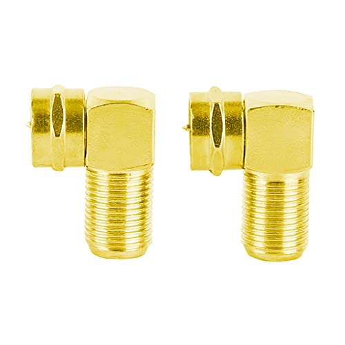 Abcsweet Koaxialkabel Stecker F Typ Buchse Auf Stecker Koaxial Stecker Koaxial Adapter Für Koax Kabel Koax Kabel Stecker von Abcsweet