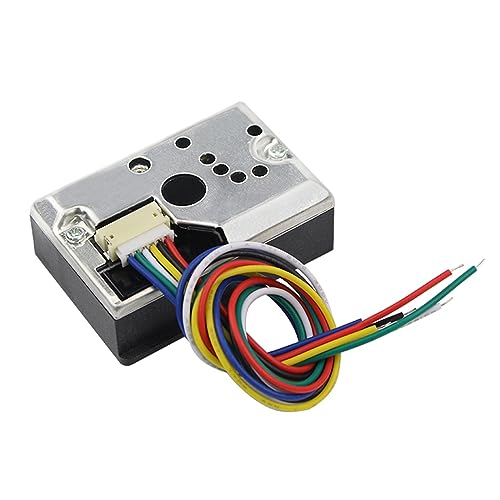 Abcsweet Rauchpartikelsensor Kompakter Optischer Staubsensor Mit Kabel GP2Y1010AU0F GP2Y1010AUOF GP2Y1014AU Sensor von Abcsweet