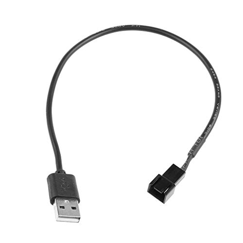 USB 2.0 A Stecker Auf 3-poligen Stecker Adapterkabel Für 5 V Computer PC Lüfter Adapterkabel Stecker Expander Splitter Kabel Lüfter Konverter Controller Karte Modul Platine Halterung von Abcsweet