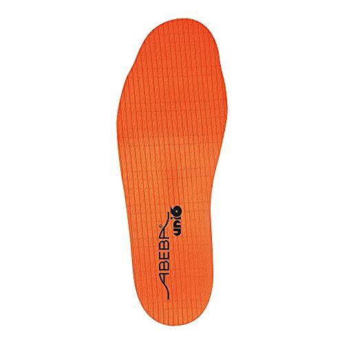 ABEBA 350113 EINLEGESOHLEN Austauschbare Innensohle Soft Comfort, Klein, Orange, Größe 36 von Abeba