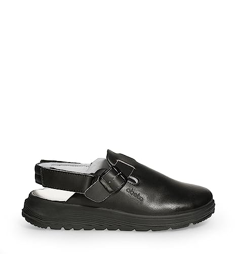 ABEBA 87209 - Unisex Schuhe - ACTIVE Sandal SRC - Glattes Design - EU 47 - Schwarz - Futtermaterial: Stoff - Mit Klettverschluss ABEBA 87209 - Unisex Schuhe - ACTIVE Sandal SRC - Glattes Design - EU 47 - Schwarz - Futtermaterial: Stoff - Mit Klettverschluss von Abeba