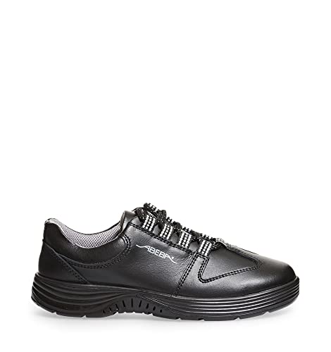Abeba Halbschuh 711138 - X-Light Glattleder schwarz, 44 von Abeba