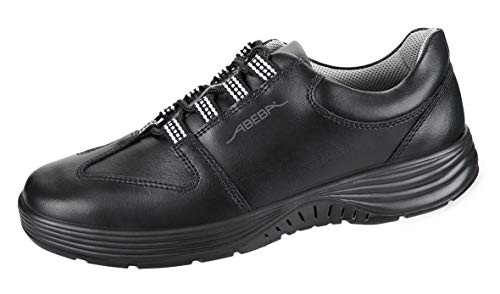Abeba Halbschuh 711138 - X-Light Glattleder schwarz von Abeba