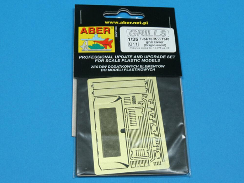 1/35 T-34/76 Mod.1940 grill cover 1/35 T-34/76 Mod.1940 grill cover von Aber