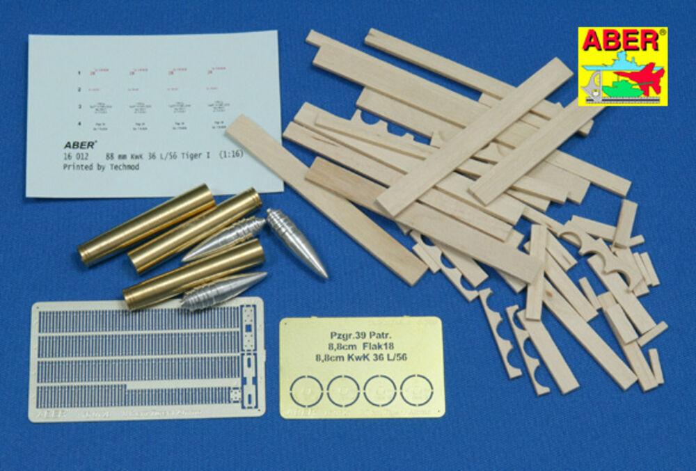 8,8 cm Tiger I A/T Ammo with box/ Munition und Munitionskiste 8,8 cm Tiger I A/T Ammo with box/ Munition und Munitionskiste von Aber