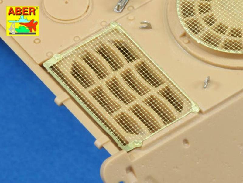 Grilles for PzKpfw V Ausf.D Panther (Sd.Kfz.181) von Aber