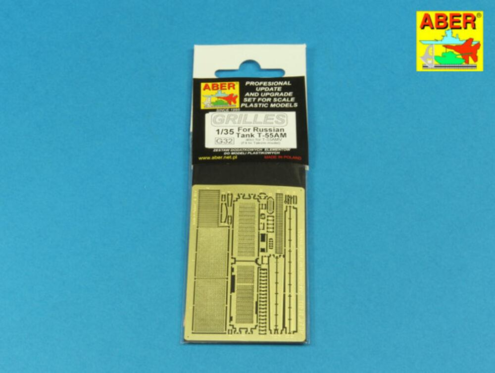 Grilles for Russian Tank T-55AM also for T-55AMV Grilles for Russian Tank T-55AM also for T-55AMV von Aber