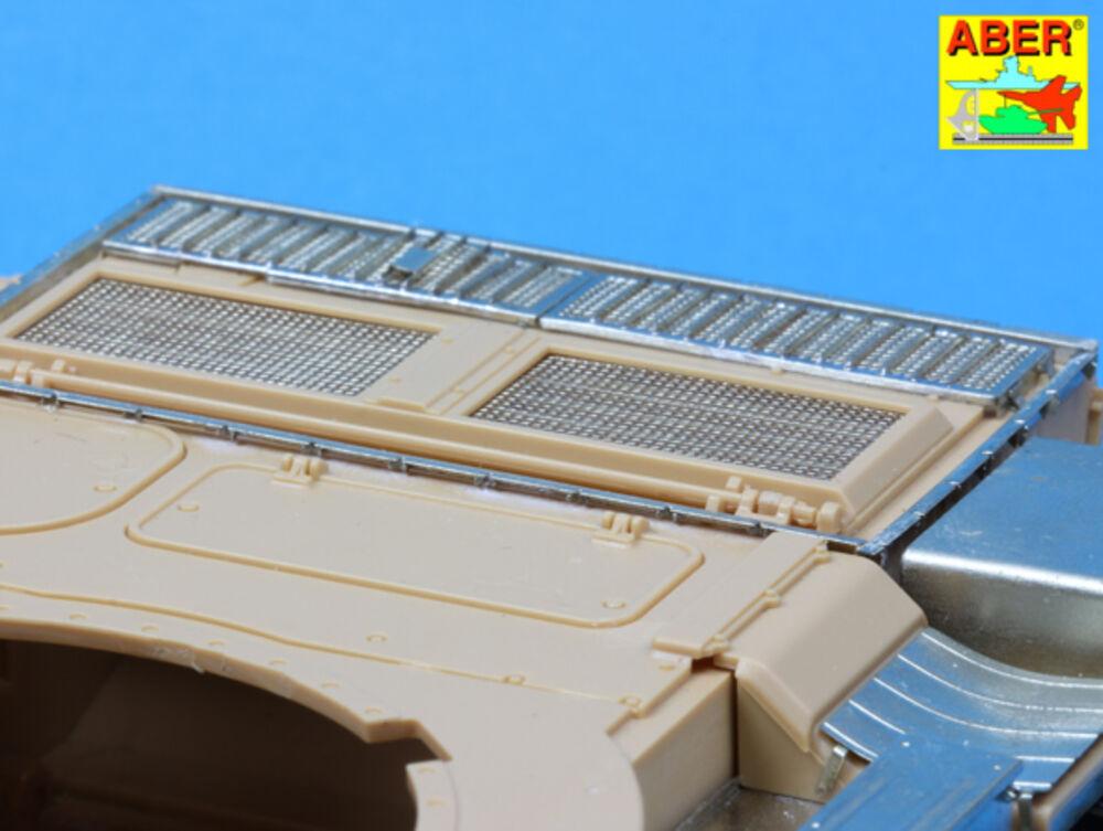 Grilles for Russian tank T-55 also Tiran 5 [Tamiya] von Aber