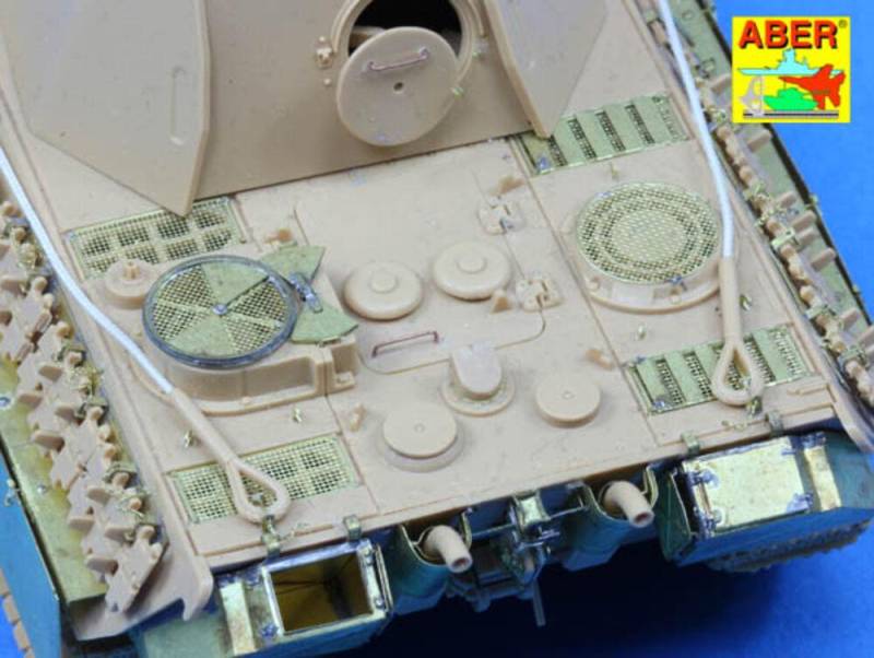 Grilles for Sd.Kfz. 171 Panther. Ausf.G Late model von Aber