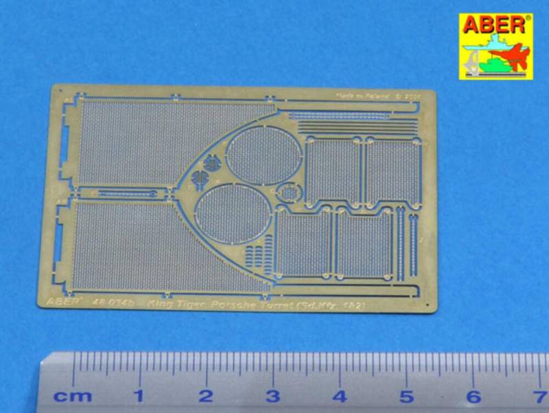Grilles for Sd.Kfz. 182 King Tiger (Porsche Turret) von Aber
