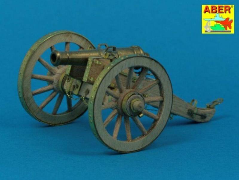 Napoleonic war period  British 6-pounder gun von Aber