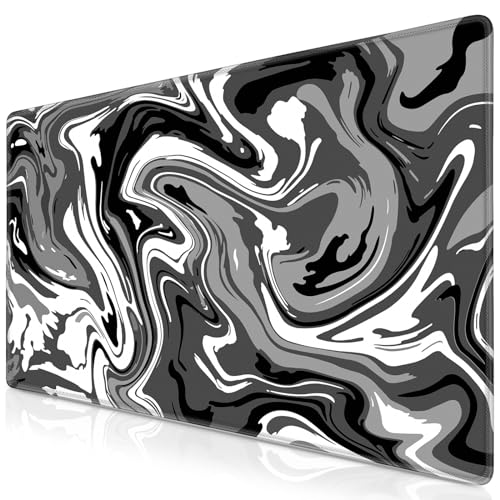 Abetcabe Gaming Mauspad XXL, Mousepad 900 x 400mm, Fluid Art Mauspad groß Vernähte Kanten WassXerdicht Anti-Rutsch für PC, Laptop Verbessert Präzision und Geschwindigkei Abetcabe Gaming Mauspad XXL, Mousepad 900 x 400mm, Fluid Art Mauspad groß Vernähte Kanten WassXerdicht Anti-Rutsch für PC, Laptop Verbessert Präzision und Geschwindigkei von Abetcabe