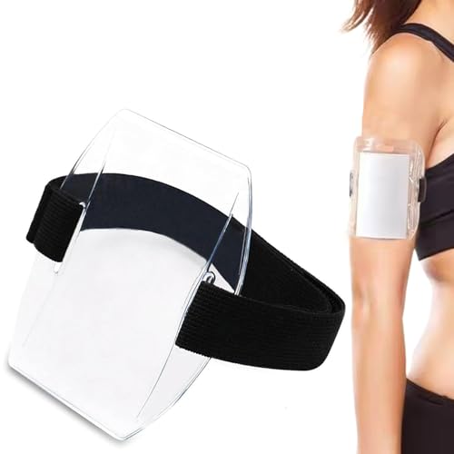 Armabzeichenhalter, transparenter Plastik -Ski -Passhalter mit einstellbarem Riemen, tragbare ID -Kartenhülle für Arbeit Pass Universal Armband Armband ARM Abzeichen Armabzeichenhalter, transparenter Plastik -Ski -Passhalter mit einstellbarem Riemen, tragbare ID -Kartenhülle für Arbeit Pass Universal Armband Armband ARM Abzeichen von Abibiocy