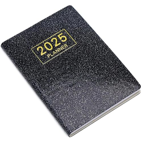 Mini -Planer, 120 Seiten A7 Pocket Calendar 2025, wöchentlich und monatlicher Taschenplaner mit Sternenhilfenschwarz -Lederabdeckung für Zeitmanagement Mini Mini -Planer, 120 Seiten A7 Pocket Calendar 2025, wöchentlich und monatlicher Taschenplaner mit Sternenhilfenschwarz -Lederabdeckung für Zeitmanagement Mini von Abibiocy