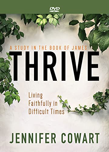 Thrive Women's Bible Study Dvd: Living Faithfully in Difficult Times von Abingdon Press