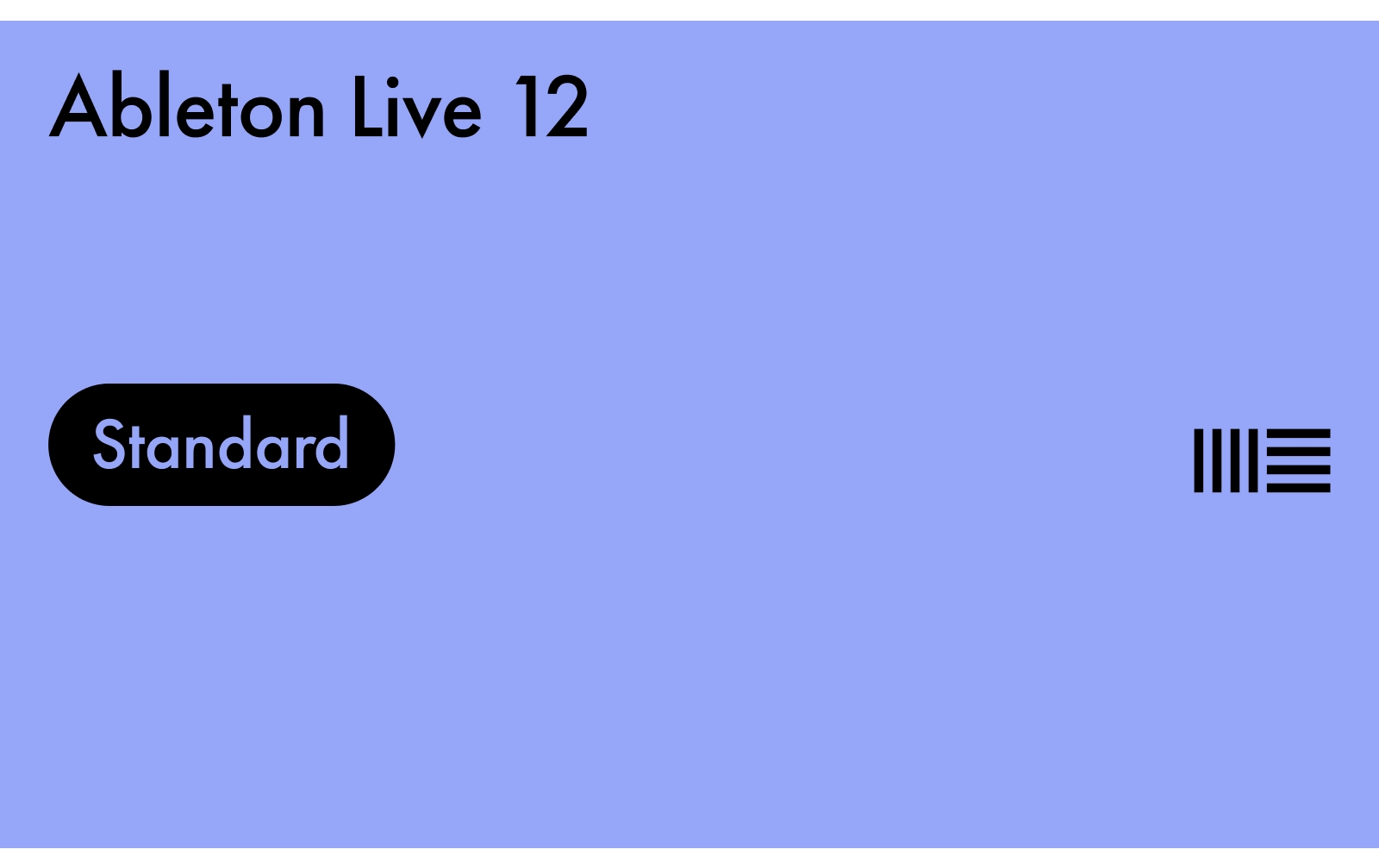 Ableton Live 12 Standard Lizenzcode von Ableton