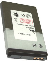 AboutBatteries Akku Typ AMPLICOM SLM BL-5C, 3.7V, 1000mAh, Li-Ionen von AboutBatteries