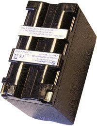 Akku Typ Sony NP-F970, 7.2V, 6600mAh, InfoLithium ® von AboutBatteries