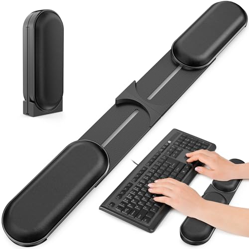 AboveTEK Ergonomische Handballenauflage Tastatur, Verstellbare Handgelenkauflage für Tastatur und Maus, faltbar, Memory-Schaum, rutschfest, Wrist Rest fürs Büro, Homeoffice und Gaming AboveTEK Ergonomische Handballenauflage Tastatur, Verstellbare Handgelenkauflage für Tastatur und Maus, faltbar, Memory-Schaum, rutschfest, Wrist Rest fürs Büro, Homeoffice und Gaming von AboveTEK