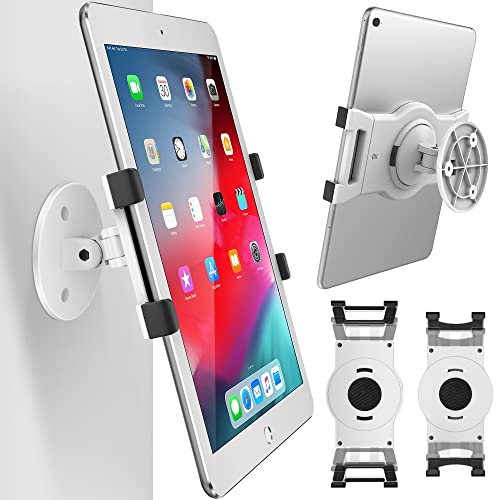 AboveTEK Tablet Halter Wandhalterung Tablet Halterung mit 360 ° Swivel für 6-13" Tablet, iPad, Fire HD-Weiß von AboveTEK