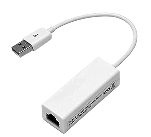 Neu USB LAN Adapter, Internet Stick passend für Laptop, Windows 10/7/98/ME/2000/XP/Vista32, USB Ethernet Adapter, USB Netzwerkadapter, Switch LAN Adapter, LAN Kabel Adapter, USB Auf LAN Adapter von Abrity