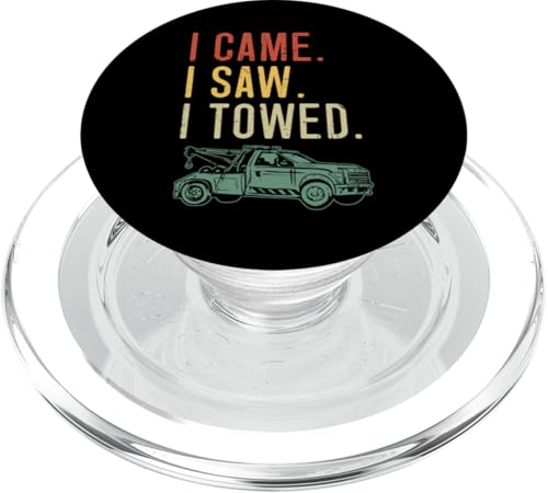 I Came I Saw I Towed Tow Truck Driver PopSockets PopGrip für MagSafe I Came I Saw I Towed Tow Truck Driver PopSockets PopGrip für MagSafe von Abschleppdienst Abschleppfahrer Design