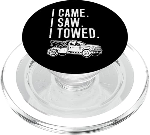 I Came I Saw I Towed Tow Truck Driver PopSockets PopGrip für MagSafe I Came I Saw I Towed Tow Truck Driver PopSockets PopGrip für MagSafe von Abschleppdienst Abschleppfahrer Design