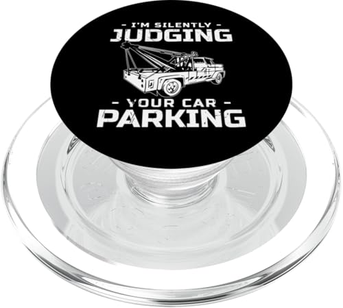 I Silently Judging Your Car Parking Tow Truck Driver PopSockets PopGrip für MagSafe I Silently Judging Your Car Parking Tow Truck Driver PopSockets PopGrip für MagSafe von Abschleppdienst Abschleppfahrer Design