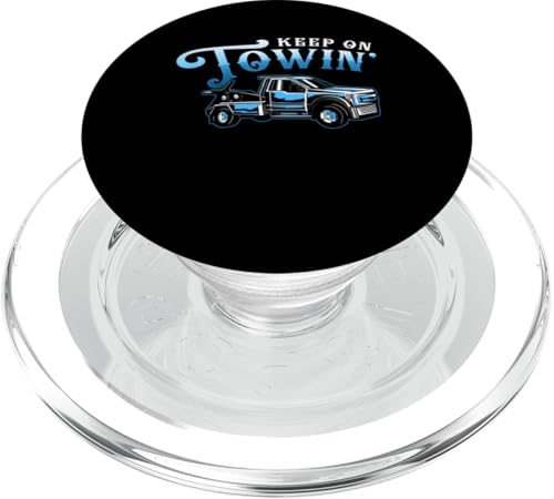 Keep On Towin Tow Truck Driver PopSockets PopGrip für MagSafe Keep On Towin Tow Truck Driver PopSockets PopGrip für MagSafe von Abschleppdienst Abschleppfahrer Design