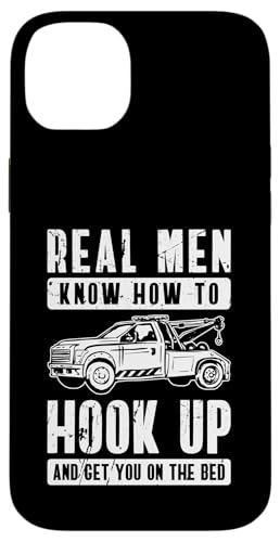 Real Men Know How To Hook Up Tow Truck Driver Hülle für iPhone 14 Plus Real Men Know How To Hook Up Tow Truck Driver Hülle für iPhone 14 Plus von Abschleppdienst Abschleppfahrer Design