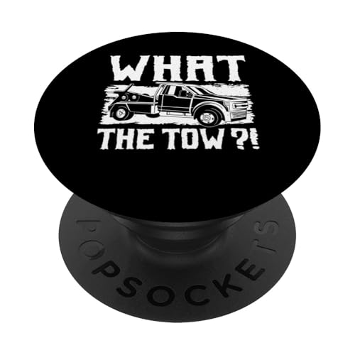 What The Tow?! Tow Truck Driver PopSockets Klebender PopGrip What The Tow?! Tow Truck Driver PopSockets Klebender PopGrip von Abschleppdienst Abschleppfahrer Design