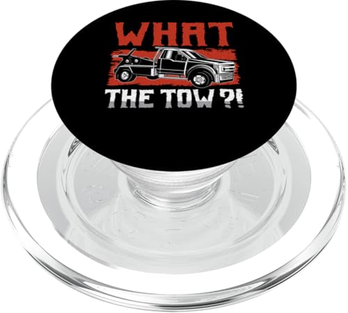 What The Tow?! Tow Truck Driver PopSockets PopGrip für MagSafe What The Tow?! Tow Truck Driver PopSockets PopGrip für MagSafe von Abschleppdienst Abschleppfahrer Design