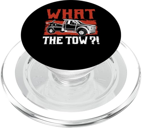 What The Tow?! Tow Truck Driver PopSockets PopGrip für MagSafe What The Tow?! Tow Truck Driver PopSockets PopGrip für MagSafe von Abschleppdienst Abschleppfahrer Design