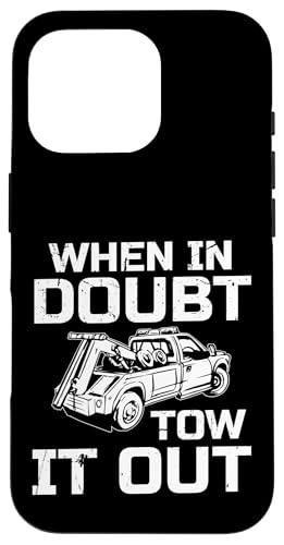 When In Doubt Tow It Out Tow Truck Driver Hülle für iPhone 16 Pro When In Doubt Tow It Out Tow Truck Driver Hülle für iPhone 16 Pro von Abschleppdienst Abschleppfahrer Design
