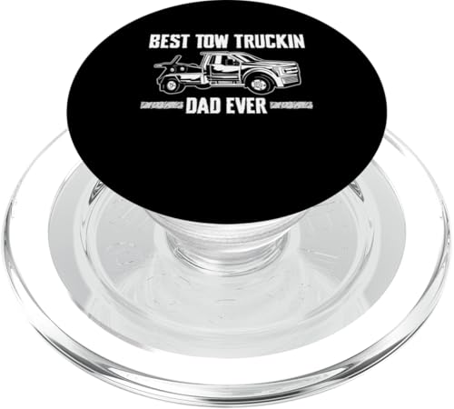 Best Tow Trickin Dad Ever Fathers Day Tow Truck Driver PopSockets PopGrip für MagSafe Best Tow Trickin Dad Ever Fathers Day Tow Truck Driver PopSockets PopGrip für MagSafe von Abschleppdienst Abschleppfahrer Designs