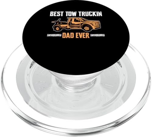 Best Tow Trickin Dad Ever Fathers Day Tow Truck Driver PopSockets PopGrip für MagSafe Best Tow Trickin Dad Ever Fathers Day Tow Truck Driver PopSockets PopGrip für MagSafe von Abschleppdienst Abschleppfahrer Designs