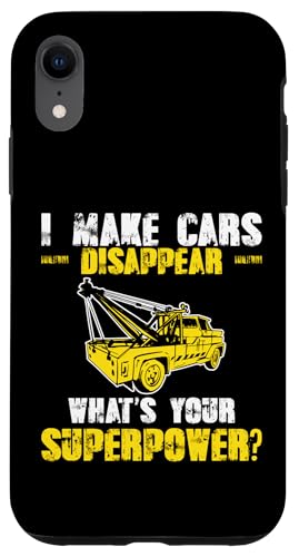 I Make Cars Disappear Tow Truck Driver Hülle für iPhone XR I Make Cars Disappear Tow Truck Driver Hülle für iPhone XR von Abschleppdienst Abschleppfahrer Designs
