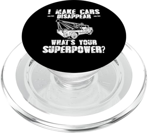 I Make Cars Disappear Tow Truck Driver PopSockets PopGrip für MagSafe I Make Cars Disappear Tow Truck Driver PopSockets PopGrip für MagSafe von Abschleppdienst Abschleppfahrer Designs
