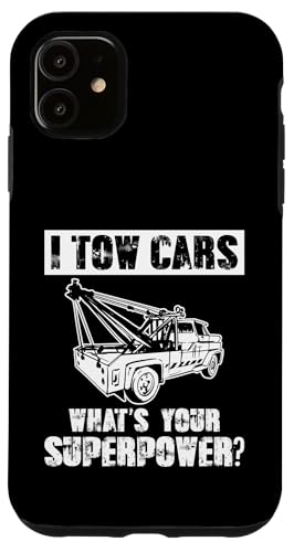 I Tow Cars Whats Your Superpower? Tow Truck Driver Hülle für iPhone 11 I Tow Cars Whats Your Superpower? Tow Truck Driver Hülle für iPhone 11 von Abschleppdienst Abschleppfahrer Designs