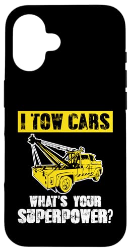 I Tow Cars Whats Your Superpower? Tow Truck Driver Hülle für iPhone 16 I Tow Cars Whats Your Superpower? Tow Truck Driver Hülle für iPhone 16 von Abschleppdienst Abschleppfahrer Designs