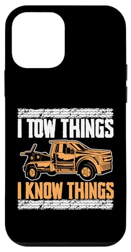 I Tow Things I Know Things Tow Truck Driver Hülle für iPhone 12 mini I Tow Things I Know Things Tow Truck Driver Hülle für iPhone 12 mini von Abschleppdienst Abschleppfahrer Designs