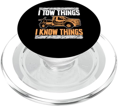 I Tow Things I Know Things Tow Truck Driver PopSockets PopGrip für MagSafe I Tow Things I Know Things Tow Truck Driver PopSockets PopGrip für MagSafe von Abschleppdienst Abschleppfahrer Designs