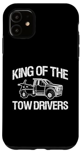 King Of The Tow Truck Driver Hülle für iPhone 11 King Of The Tow Truck Driver Hülle für iPhone 11 von Abschleppdienst Abschleppfahrer Designs