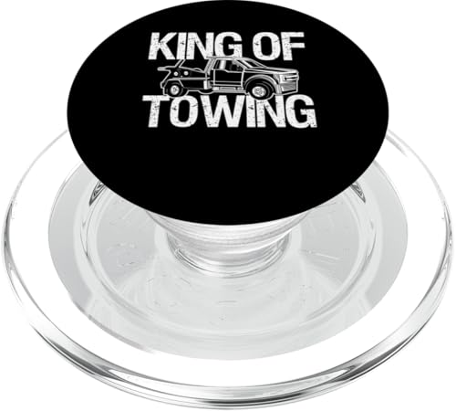 King Of Towing Tow Truck Driver PopSockets PopGrip für MagSafe King Of Towing Tow Truck Driver PopSockets PopGrip für MagSafe von Abschleppdienst Abschleppfahrer Designs