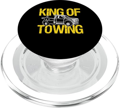King Of Towing Tow Truck Driver PopSockets PopGrip für MagSafe King Of Towing Tow Truck Driver PopSockets PopGrip für MagSafe von Abschleppdienst Abschleppfahrer Designs