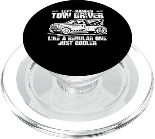 Left Handed Tow Truck Driver Definition PopSockets PopGrip für MagSafe Left Handed Tow Truck Driver Definition PopSockets PopGrip für MagSafe von Abschleppdienst Abschleppfahrer Designs