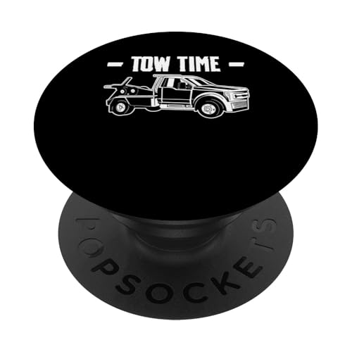 Tow Time Tow Truck Driver PopSockets Klebender PopGrip Tow Time Tow Truck Driver PopSockets Klebender PopGrip von Abschleppdienst Abschleppfahrer Designs