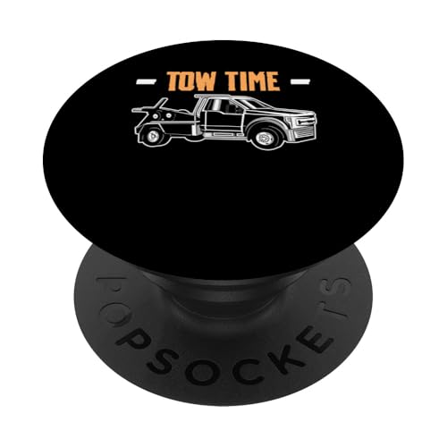 Tow Time Tow Truck Driver PopSockets Klebender PopGrip Tow Time Tow Truck Driver PopSockets Klebender PopGrip von Abschleppdienst Abschleppfahrer Designs