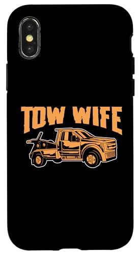 Tow Wife Tow Truck Driver Hülle für iPhone X/XS Tow Wife Tow Truck Driver Hülle für iPhone X/XS von Abschleppdienst Abschleppfahrer Designs
